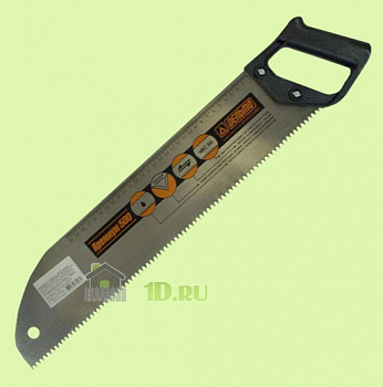 Ножовка по дереву измерительная шкала, покрытие с низким трением "Дельта", 500 мм (5/4), Хозлэнд